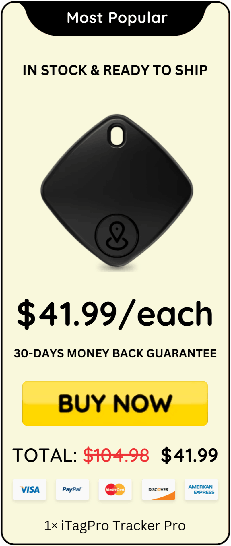 ITagPro Gps Tracker offer price 